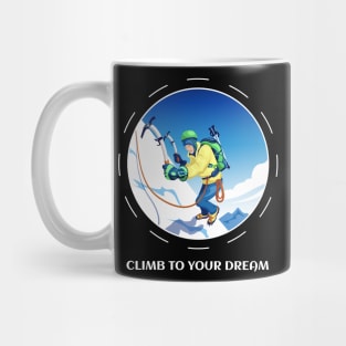 Climbing Everest Mug